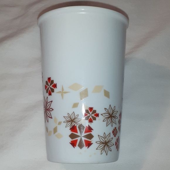 Starbucks 2013 Holiday Cup of Joy Mug Flowers Star - Picture 2 of 5